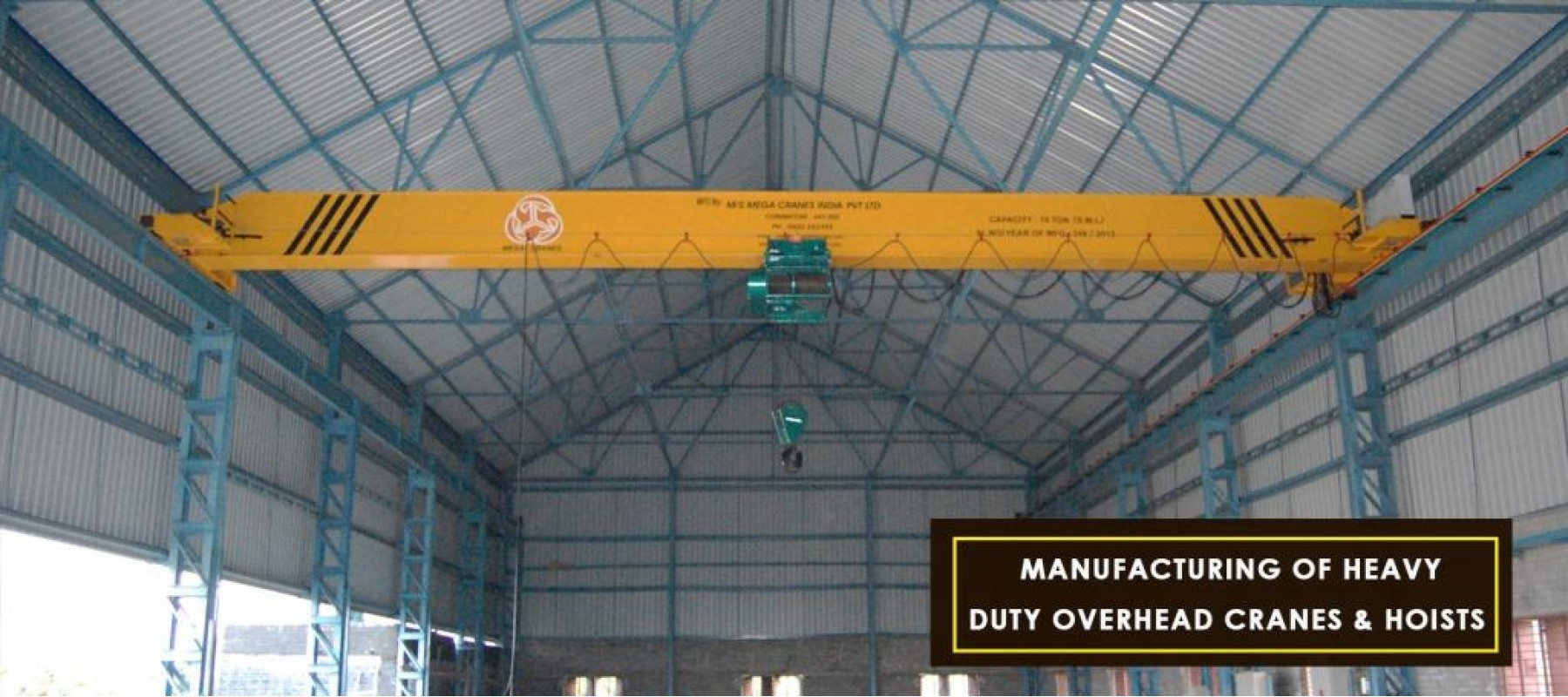 Electric Wire Rope Hoist Manufacturers in Coimbatore